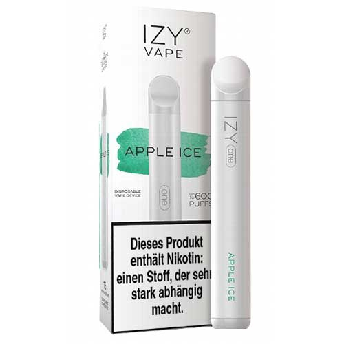 IZY One Einweg E-Shisha Apple Ice 0mg ca. 600 Züge