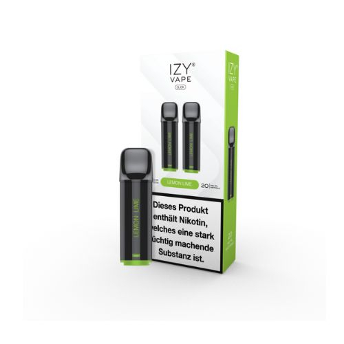 IZY Vape Click Lemon Lime Prefilled Pods 2x2ml 20mg