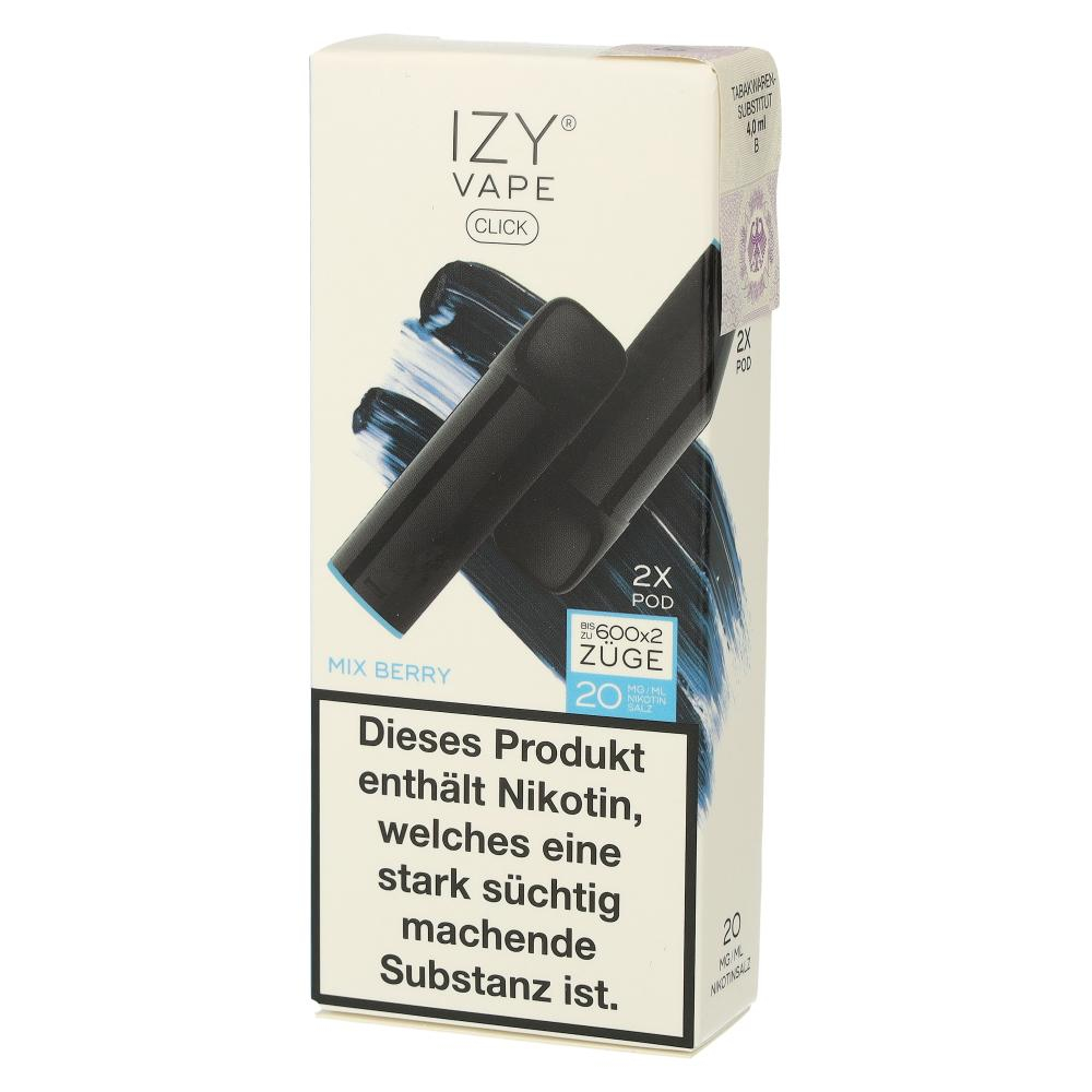 IZY Vape Click 2.0 Mix Berry Prefilled Pods 2x2ml 20mg