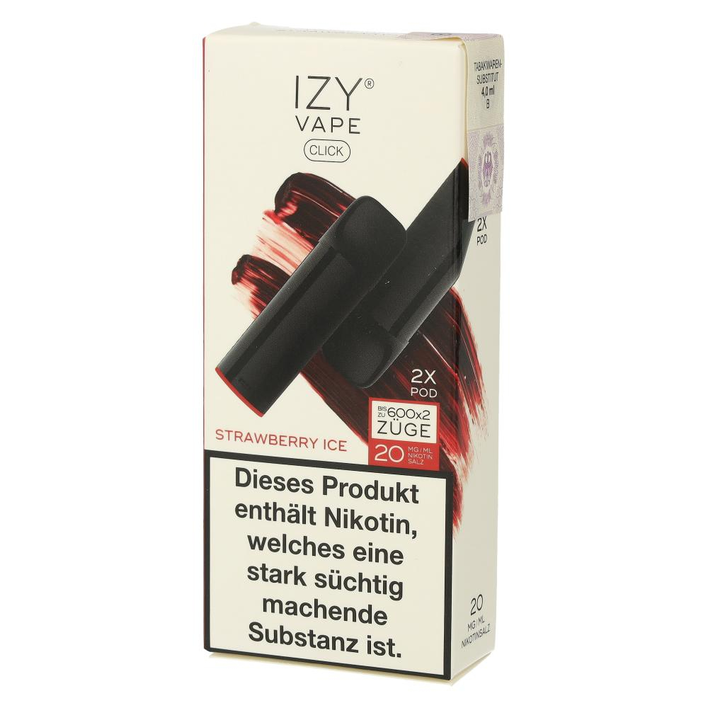 IZY Vape Click 2.0 Strawberry Ice Prefilled Pods 2x2ml 20mg