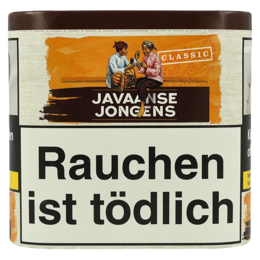 Javaanse Jongens Tabak Classic ohne Aromazusätze 70 g Dose Zigarettentabak