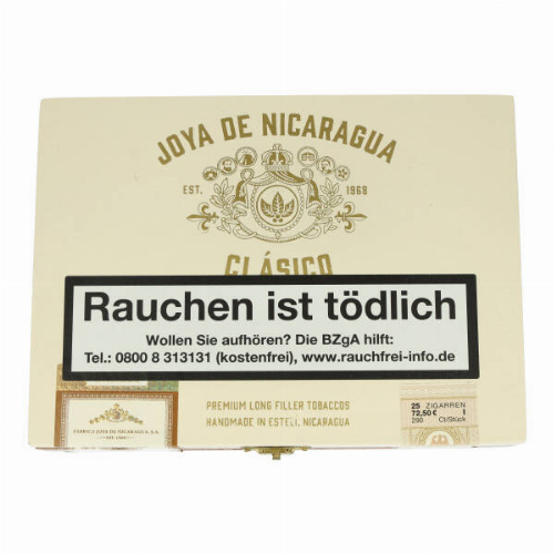 Joya de Nicaragua Clásico Piccolino Zigarren 25Stk.