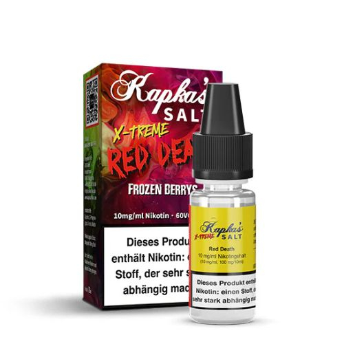 Kapkas X-Treme Red Death Nikotinsalzliquid 10mg