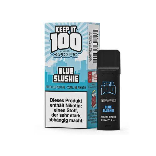 Keep it 100 Expod Pro Prefilled Pod Blue Slushie 20mg