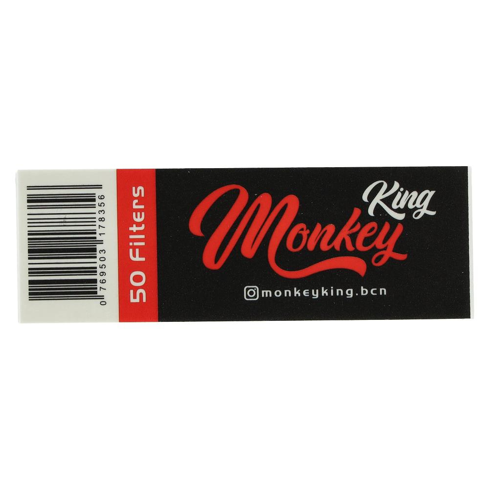 King Monkey 50 Filter Tips Blanco