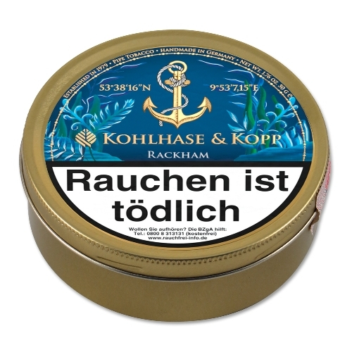 KOHLHASE & KOPP Caribbean Blue Rackham 50g Dose Pfeifentabak