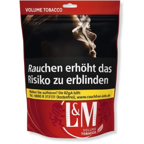 L&M Tabak Rot 85g Beutel Volumentabak