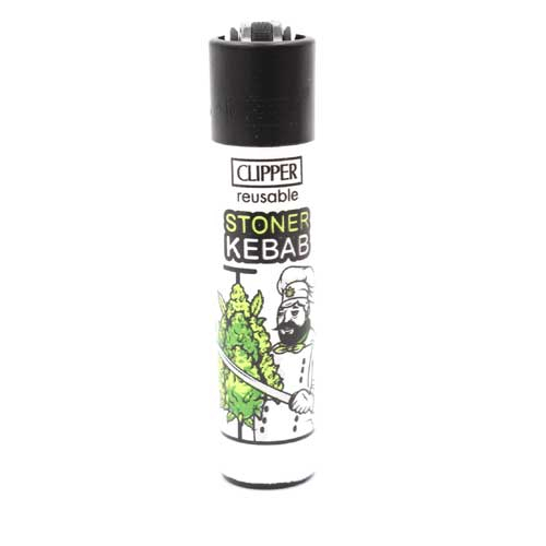 Clipper Feuerzeug Weed Slogan 6 4v4