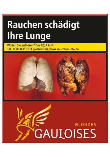 Einzelpackung Gauloises Blondes Rot XXXL (1x25)