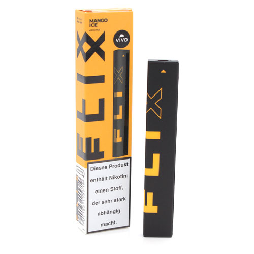 VIVO FLIX BAR Einweg E-Shisha Mango Ice 20mg/ml ca. 400 Züge