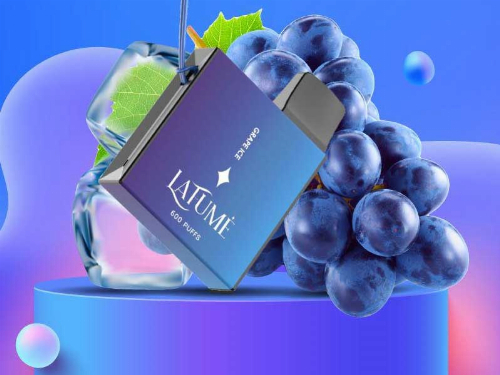 La Fume Cuatro 600 Grape Ice Einweg E-Zigaretten 20mg