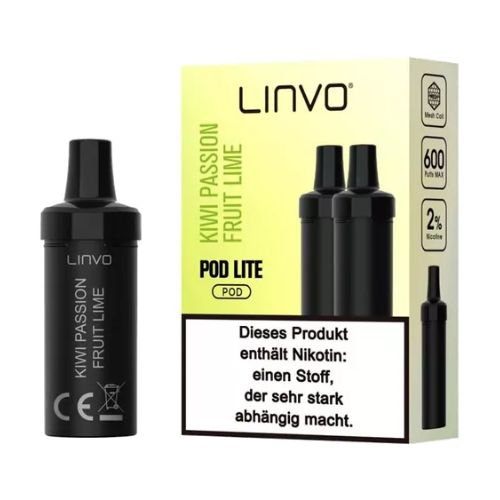 Linvo  Pod Lite Kiwi Passion Fruit Lime 20mg