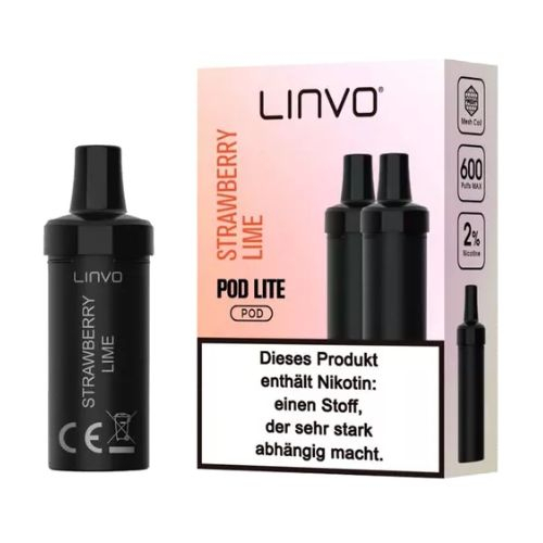 Linvo  Pod Lite Strawberry Lime 20mg