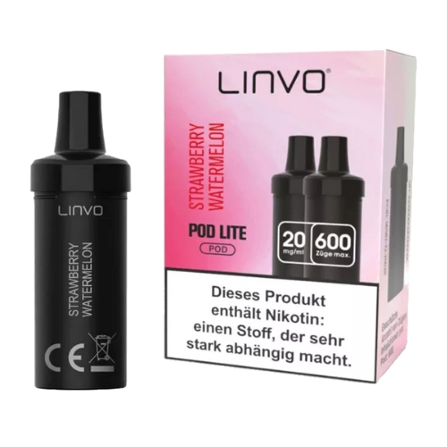 Linvo PodLite 2x2ml Strawberry Watermelon 20mg