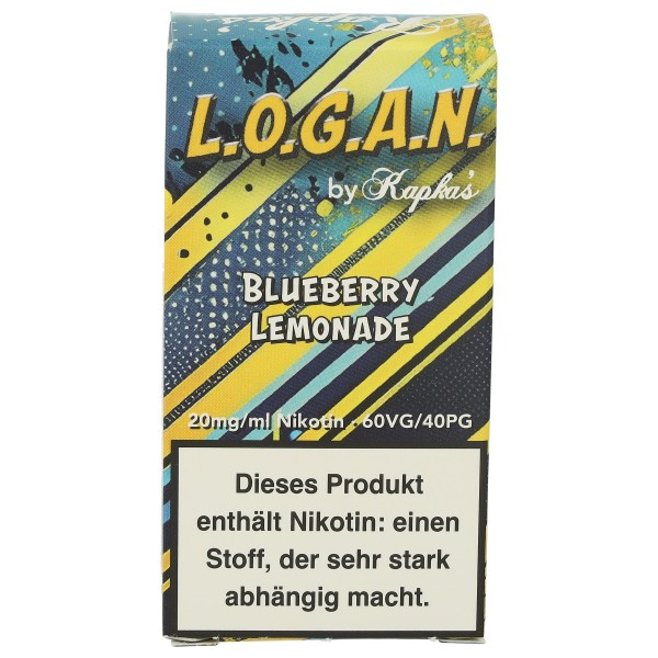 L.O.G.A.N. by Kapkas Blueberry Lemonade Nikotinsalzliquid 20mg