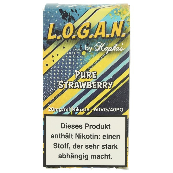 L.O.G.A.N. by Kapkas Pure Strawberry Nikotinsalzliquid 20mg