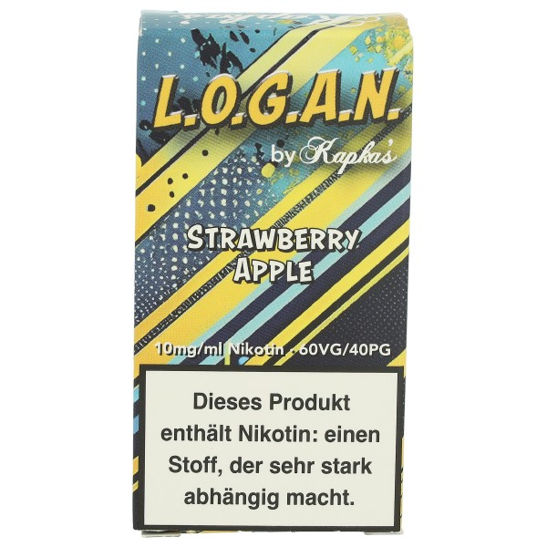 L.O.G.A.N. by Kapkas Strawberry Apple Nikotinsalzliquid 10mg