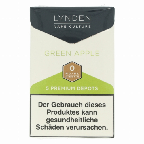 LYNDEN Depots Green Apple 0mg Nikotin