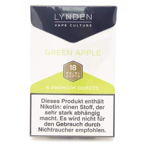 LYNDEN Depots Green Apple 18 mg Nikotin