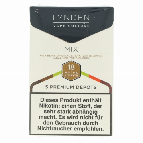 LYNDEN Depots MIX 18mg Nikotin