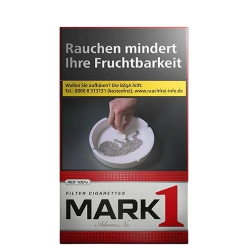 Mark Adams No.1 Original  Red 100´s Einzelpackung