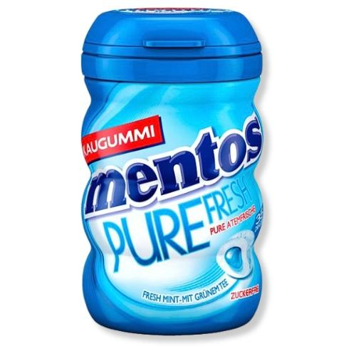 Mentos Pure Fresh Mint Kaugummi Zuckerfrei 70g