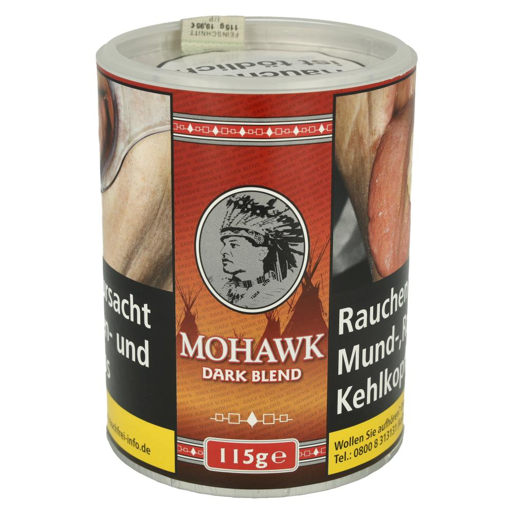 Mohawk Tabak Dark Indian Blend 115g Dose Feinschnitt