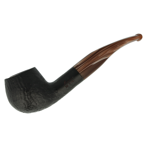 Molina Caramella Pfeife Sandblast Schwarz Nr.4