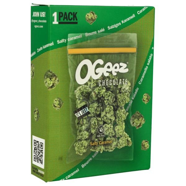 OGEEZ Schokolade Salty Caramel in Weed Optik 35g