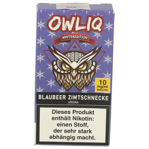 OWLIQ Nikotinsalzliquid Blaubeer Zimtschnecke 10mg/ml