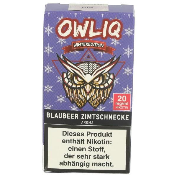 OWLIQ Nikotinsalzliquid Blaubeer Zimtschnecke 20mg/ml