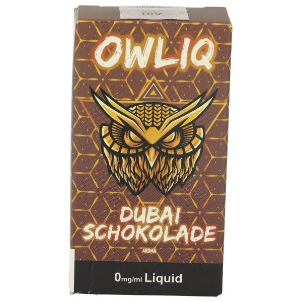 OWLIQ Nikotinsalzliquid Dubai Schokolade 0mg/ml