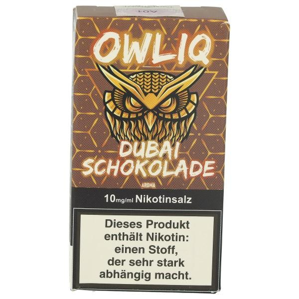 OWLIQ Nikotinsalzliquid Dubai Schokolade 10mg/ml