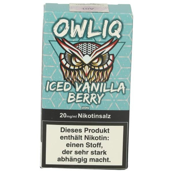 OWLIQ Nikotinsalzliquid Iced Vanilla Berry 20mg/ml