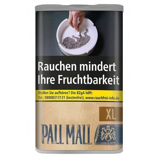 Pall Mall Authentic Blau XL 80g Dose Volumentabak