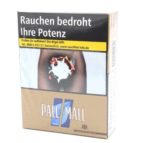 Pall Mall Authentic Blau XXL ohne Zusätze (8x24)