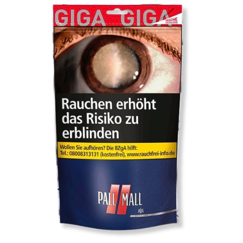 Pall Mall Red Giga 104g Beutel Volumentabak