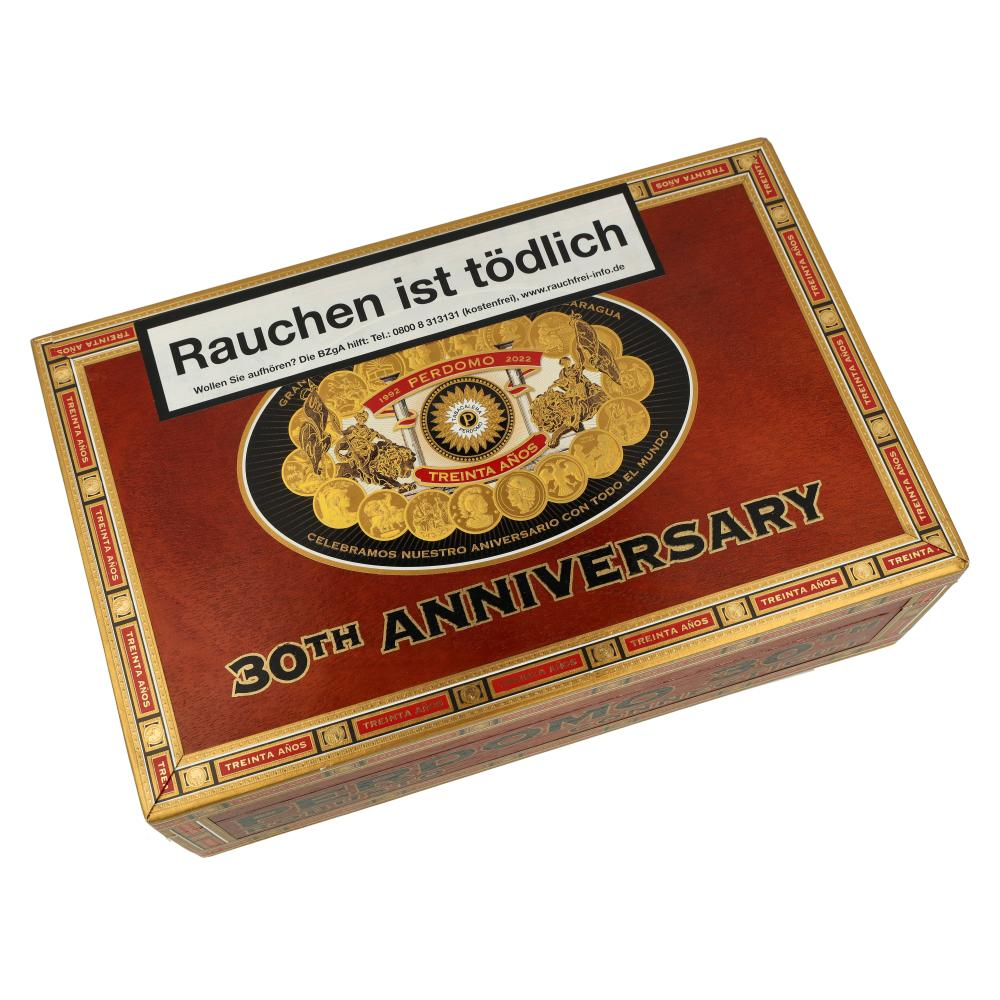 Perdomo 30th Anniversary Robusto Connecticut Zigarren 30 Stk.