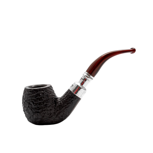 Peterson Pfeife Newgrange Spigot 68 Sandgestrahlt Schwarz/Braun