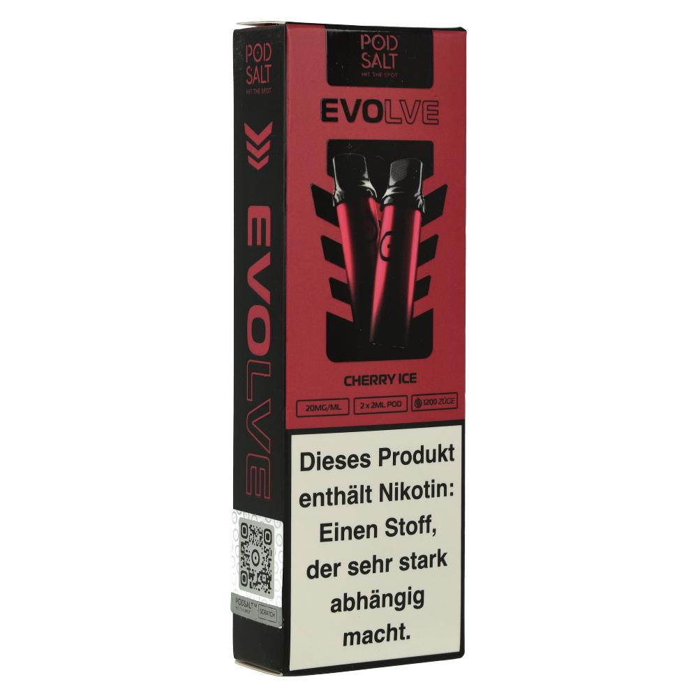 Pod Salt Evolve Cherry Ice Prefilled Einweg Pod 2x2ml 20mg