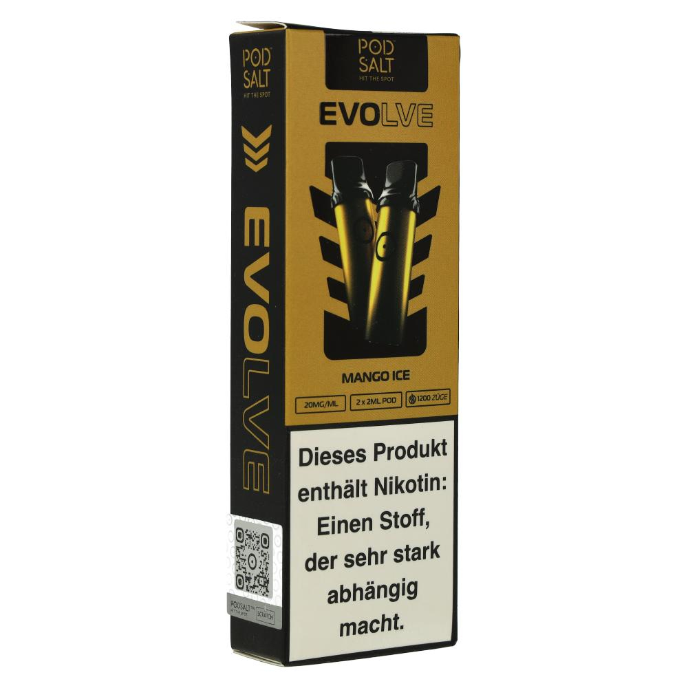 Pod Salt Evolve Mango Ice Prefilled Einweg Pod 2x2ml 20mg