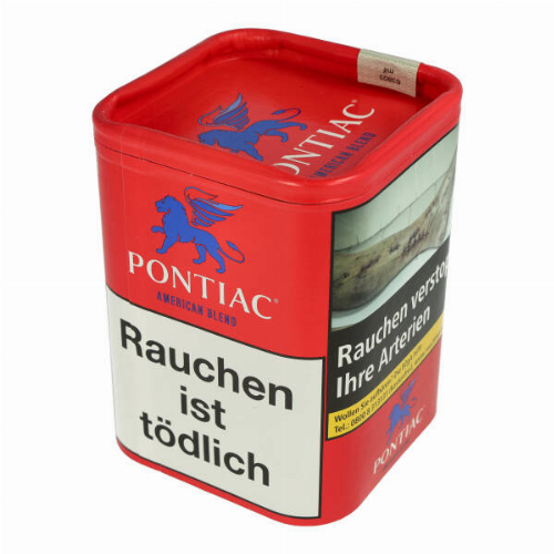 Pontiac Tabak Rot American Blend 120g Dose Feinschnitt