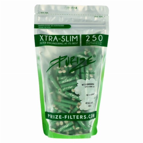 Purize Aktivkohlefilter 5,9mm Grün 250Stk.