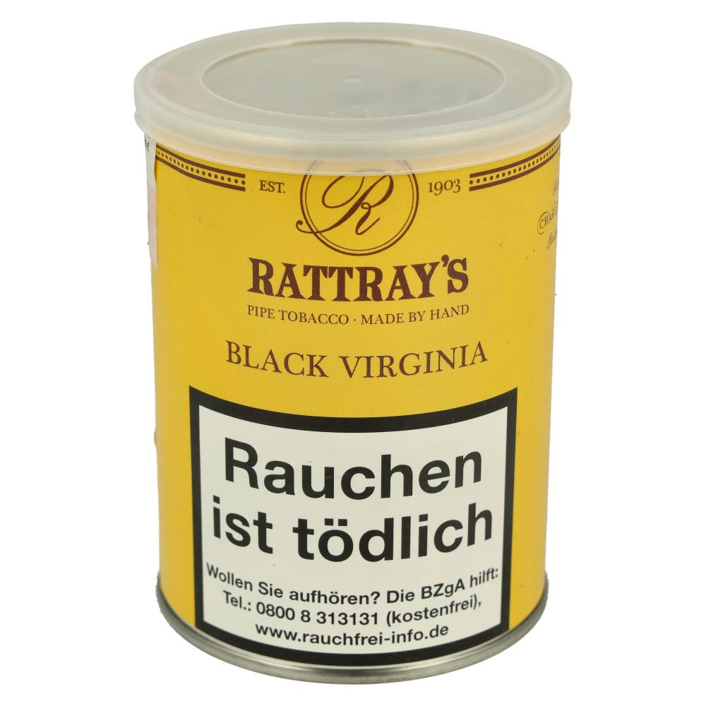 Rattrays Pfeifentabak Black Virginia 100g Dose