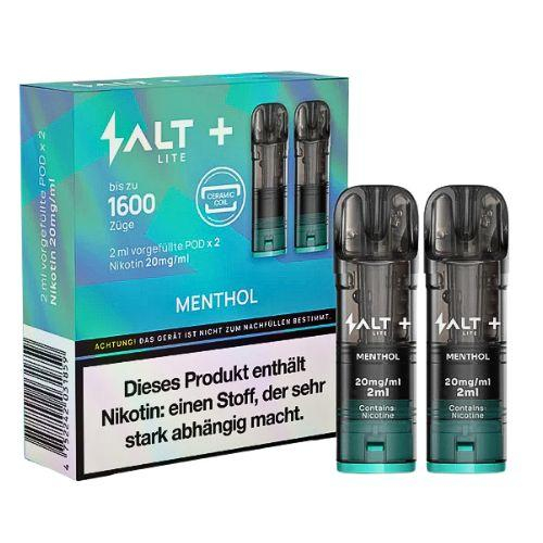 Salt Plus Lite Menthol Prefilled Pods 2x2ml 20mg