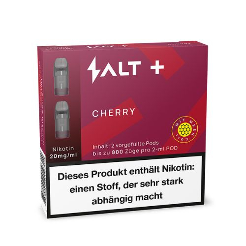 Salt Plus Cherry Prefilled Pods 2x2ml 20mg