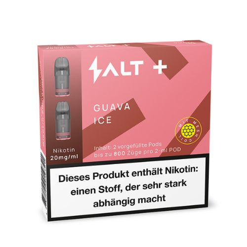 Salt Plus Guava Ice Prefilled Pods 2x2ml 20mg