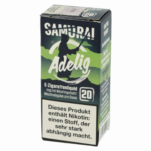 Samurai Adelig Kaktus Energy Nikotinsalz Liquid 10ml 20mg