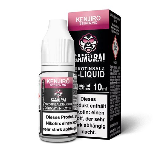 Samurai Nikotinsalz Liquid Kenjiro Beeren Mix 20mg