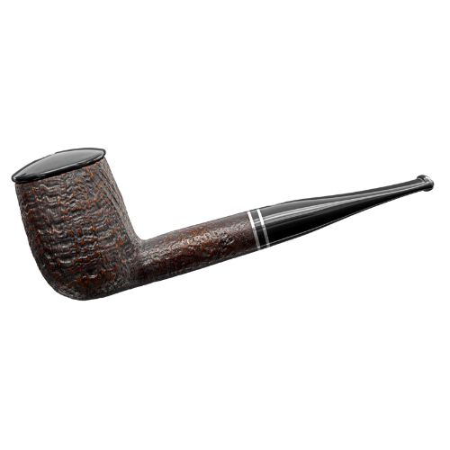 Savinelli Pfeife Monsieur Sandblast 111 Braun